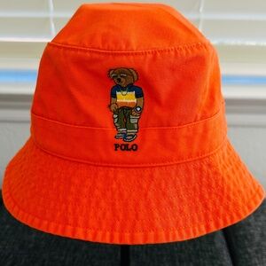 (NEW) Polo Ralph Lauren Cotton Chino Bucket Hat